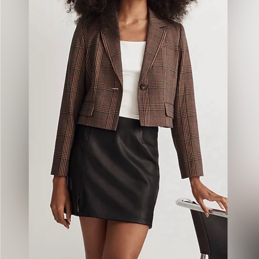 Madewell The Sutter Cropped Blazer